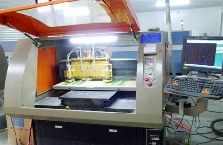 PCB dual axis CNC drilling machine